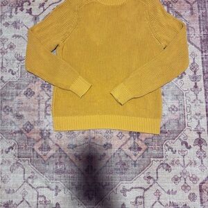 Mustard Yellow Knit Sweater